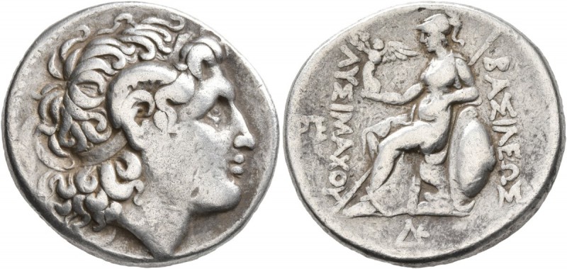 KINGS OF THRACE. Lysimachos, 305-281 BC. Tetradrachm (Silver, 28 mm, 16.87 g, 11...