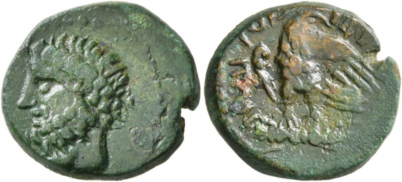 MACEDON. Amphipolis . Circa 148-32/1 BC. Dichalkon (Bronze, 17 mm, 4.43 g, 6 h)....