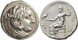 KINGS OF MACEDON. Alexander III ‘the Great’, 336-323 BC. Tetradrachm (Silver, 26 mm, 17.20 g, 9 h), Pella, struck by Antipater or Polyperchon, under P...