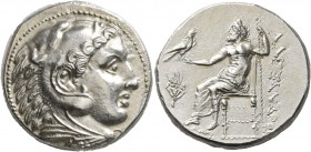 KINGS OF MACEDON. Alexander III ‘the Great’, 336-323 BC. Tetradrachm (Silver, 25 mm, 16.71 g, 5 h), Pella, struck by Antipater or Polyperchon, under P...