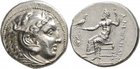 KINGS OF MACEDON. Alexander III ‘the Great’, 336-323 BC. Tetradrachm (Silver, 26 mm, 17.21 g, 11 h), Pella, struck by Antipater or Polyperchon, under ...