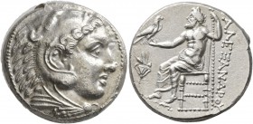 KINGS OF MACEDON. Alexander III ‘the Great’, 336-323 BC. Tetradrachm (Silver, 25 mm, 17.16 g, 11 h), Pella, struck by Antipater or Polyperchon, under ...