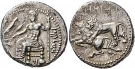 CILICIA. Tarsos . Mazaios, satrap of Cilicia, 361/0-334 BC. Stater (Silver, 24 mm, 10.71 g, 3 h). 