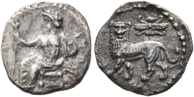 CILICIA. Tarsos . Mazaios, satrap of Cilicia, 361/0-334 BC. Obol (Silver, 11 mm,...