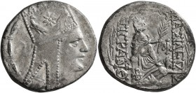KINGS OF ARMENIA. Tigranes II ‘the Great’, 95-56 BC. Tetradrachm (Silver, 26 mm, 14.96 g, 12 h), Antioch. Diademed and draped bust of Tigranes to righ...