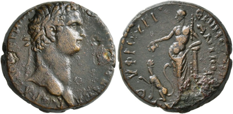 CARIA. Antiochia ad Maeandrum . Domitian, 81-96. Diassarion (Bronze, 21 mm, 8.36...