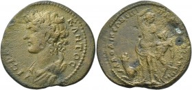 PHRYGIA. Laodicea ad Lycum . Pseudo-autonomous issue. Pentassarion (Bronze, 35 mm, 18.11 g, 11 h), P. Kl. Attalos, archiereus, time of Antoninus Pius,...
