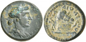 PHRYGIA. Laodicea ad Lycum . Pseudo-autonomous issue. Diassarion (Bronze, 20 mm, 6.32 g, 6 h), Ailios Dionysios Sabinianos, magistrate, time of Antoni...