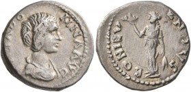 Julia Domna, Augusta, 193-217. Denarius (Silver, 18 mm, 3.39 g, 6 h), Emesa, circa 194. IVLIA DOMNA AVG Draped bust of Julia Domna to right. Rev. BONI...