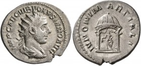 Volusian, 251-253. Antoninianus (Silver, 22 mm, 3.34 g, 1 h), Rome. IMP CAE C VIB VOLVSIANO AVG Radiate, draped and cuirassed bust of Volusian to righ...