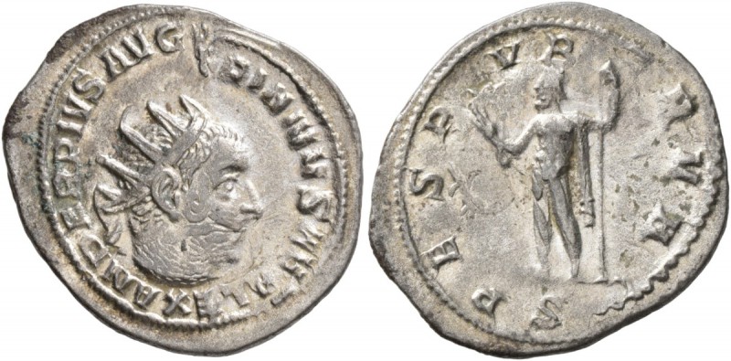 Valerian I, 253-260. Antoninianus (Silver, 22-23 mm, 2.65 g, 6 h), Rome, 253-254...