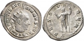 Valerian I, 253-260. Antoninianus (Silver, 22-23 mm, 2.65 g, 6 h), Rome, 253-254. [IMP C P LIC VALE]RIANVS AV[G] Radiate, draped and cuirassed bust of...