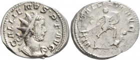 Gallienus, 253-268. Antoninianus (Silver, 23 mm, 6.26 g, 6 h), Cologne, 258-259. GALLIENVS P F AVG Radiate and cuirassed bust of Gallienus to right. R...