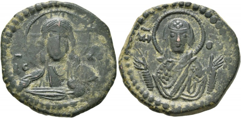 Anonymous Folles, time of Romanus IV, circa 1068-1071. Follis (Bronze, 24 mm, 7....