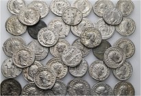 A lot containing 37 silver and 2 bronze coins. Includes: Antoniniani from Gordian III to Probus. Very fine to extremely fine. LOT SOLD AS IS, NO RETUR...