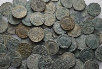 A lot containing 71 bronze coins. All coins: Folles of Constantine I, Maximinus II and Licinius I. Very fine to good very fine but with a lot of depos...
