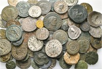 A lot containing 1 gold, 4 silver and 78 bronze coins. Includes: Greek, Roman, Byzantine, Islamic and World coins. Fine to extremely fine. LOT SOLD AS...