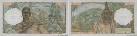 Country : FRENCH WEST AFRICA (1895-1958) 
Face Value : 1000 Francs  
Date : 21 novembre 1953 
Period/Province/Bank : Banque de l'Afrique Occidentale 
...
