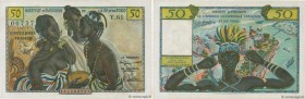 Country : FRENCH WEST AFRICA (1895-1958) 
Face Value : 50 Francs  
Date : (1956) 
Period/Province/Bank : Institut d'émission de l'A.O.F. et du Togo 
C...