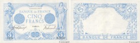 Country : FRANCE 
Face Value : 5 Francs BLEU  
Date : 06 septembre 1915 
Period/Province/Bank : Banque de France, XXe siècle 
Catalogue reference : F....