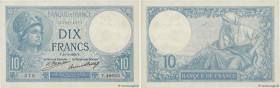 Country : FRANCE 
Face Value : 10 Francs MINERVE  
Date : 11 février 1928 
Period/Province/Bank : Banque de France, XXe siècle 
Catalogue reference : ...