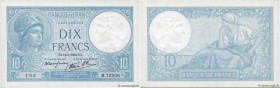Country : FRANCE 
Face Value : 10 Francs MINERVE modifié  
Date : 14 septembre 1939 
Period/Province/Bank : Banque de France, XXe siècle 
Catalogue re...