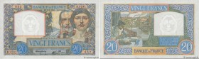 Country : FRANCE 
Face Value : 20 Francs TRAVAIL ET SCIENCE  
Date : 08 mai 1941 
Period/Province/Bank : Banque de France, XXe siècle 
Catalogue refer...