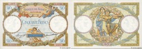 Country : FRANCE 
Face Value : 50 Francs LUC OLIVIER MERSON type modifié  
Date : 27 avril 1933 
Period/Province/Bank : Banque de France, XXe siècle 
...