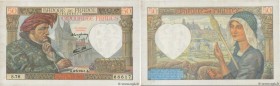 Country : FRANCE 
Face Value : 50 Francs JACQUES CŒUR  
Date : 08 mai 1941 
Period/Province/Bank : Banque de France, XXe siècle 
Catalogue reference :...