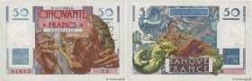 Country : FRANCE 
Face Value : 50 Francs LE VERRIER  
Date : 14 mars 1946 
Period/Province/Bank : Banque de France, XXe siècle 
Catalogue reference : ...