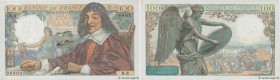 Country : FRANCE 
Face Value : 100 Francs DESCARTES  
Date : 15 mai 1942 
Period/Province/Bank : Banque de France, XXe siècle 
Catalogue reference : F...