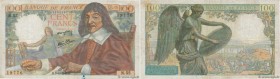 Country : FRANCE 
Face Value : 100 Francs DESCARTES  
Date : 07 janvier 1943 
Period/Province/Bank : Banque de France, XXe siècle 
Catalogue reference...
