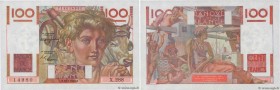Country : FRANCE 
Face Value : 100 Francs JEUNE PAYSAN  
Date : 27 janvier 1949 
Period/Province/Bank : Banque de France, XXe siècle 
Catalogue refere...