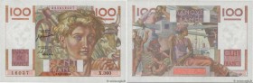 Country : FRANCE 
Face Value : 100 Francs JEUNE PAYSAN  
Date : 24 août 1950 
Period/Province/Bank : Banque de France, XXe siècle 
Catalogue reference...