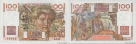 Country : FRANCE 
Face Value : 100 Francs JEUNE PAYSAN  
Date : 06 août 1953 
Period/Province/Bank : Banque de France, XXe siècle 
Catalogue reference...