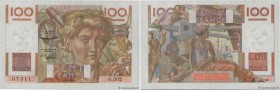 Country : FRANCE 
Face Value : 100 Francs JEUNE PAYSAN filigrane inversé  
Date : 02 octobre 1952 
Period/Province/Bank : Banque de France, XXe siècle...