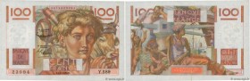 Country : FRANCE 
Face Value : 100 Francs JEUNE PAYSAN filigrane inversé  
Date : 04 mars 1954 
Period/Province/Bank : Banque de France, XXe siècle 
C...