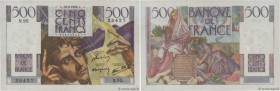 Country : FRANCE 
Face Value : 500 Francs CHATEAUBRIAND  
Date : 12 septembre 1946 
Period/Province/Bank : Banque de France, XXe siècle 
Catalogue ref...