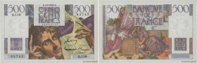 Country : FRANCE 
Face Value : 500 Francs CHATEAUBRIAND  
Date : 04 septembre 1952 
Period/Province/Bank : Banque de France, XXe siècle 
Catalogue ref...