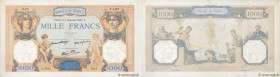 Country : FRANCE 
Face Value : 1000 Francs CÉRÈS ET MERCURE type modifié  
Date : 09 décembre 1937 
Period/Province/Bank : Banque de France, XXe siècl...