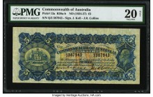 Australia Commonwealth Bank of Australia 5 Pounds ND (1924-27) Pick 13a R38 PMG Very Fine 20 Net. Pretty design elements and vivid colors are seen on ...