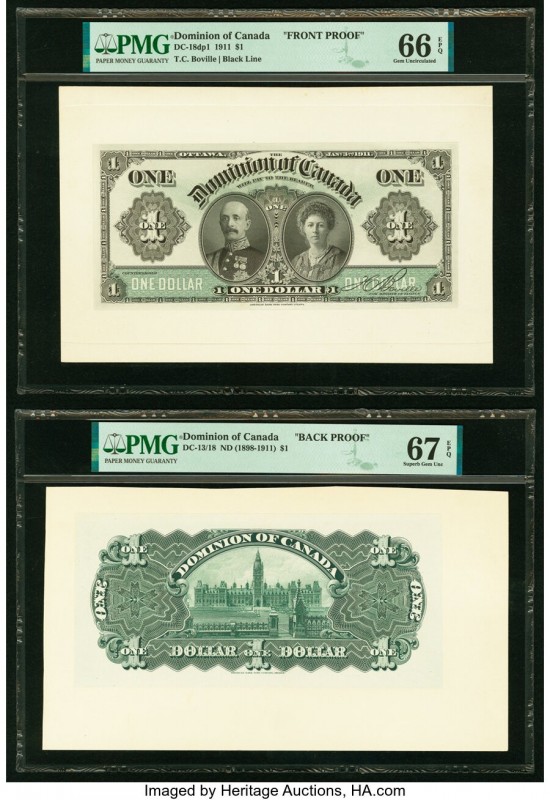 Canada Dominion of Canada $1 3.1.1911; ND (1898-1911) Pick 27b DC-18d; DC-13/18 ...