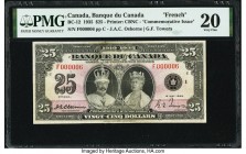 Serial Number 6 Canada Bank of Canada $25 6.5.1935 Pick 49 BC-12 Commemorative Issue PMG Very Fine 20. A survey of the census reveals that several of ...