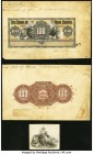 Canada Halifax, NS- Bank of Nova Scotia $100 1.8.1899 Ch.# 550-28-32P Face and Back Proofs Extremely Fine-About Uncirculated. This scarce, highest den...