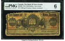 Canada Halifax, NS- Bank of Nova Scotia $100 2.1.1919 Pick S631c Ch.# 550-28-36 PMG Good 6. This highest denomination rarity has now celebrated its 10...