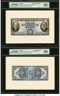 Canada Montreal, PQ- Banque Provinciale du Canada $20 1.8.1928 Pick S918 Ch.# 615-14-18P1; 615-14-18P2 Front and Back Proofs PMG Choice Uncirculated 6...