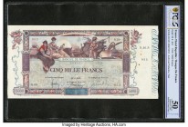 France Banque de France 5000 Francs 1918 (ND 1938) Pick 76 PCGS About UNC 50 Details. Ticking all the boxes in terms of desirability: large size, high...