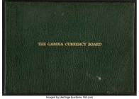 Gambia The Gambia Currency Board 10 Shillings; 1 Pound; 5 Pounds 5.10.1964 Pick 1a; 2a; 3a Matching Serial Number 16 Presentation Album Crisp Uncircul...