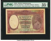 India Government of India, Bombay 50 Rupees ND (1930) Pick 9b Jhunjhunwalla-Razack 3.9.2A PMG Choice Very Fine 35 Net. The 50 Rupees denomination is r...