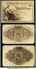Spain Banco de Espana 25 Pesetas ND (1906) Photo Proofs Pick 57 for Type. The face design is nearly identical to the as-issued design, save for the da...